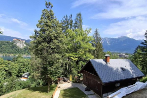 Panoramic Forest Chalet Bled Lake and Castle View